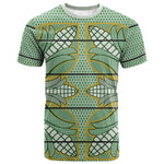 Emerald Green Khotso Mojalefa Poone T shirt Basotho Khotso Blanket Inspired