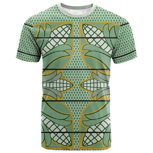 Emerald Green Khotso Mojalefa Poone T shirt Basotho Khotso Blanket Inspired