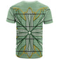 Emerald Green Khotso Mojalefa Poone T shirt Basotho Khotso Blanket Inspired