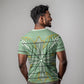 Emerald Green Khotso Mojalefa Poone T shirt Basotho Khotso Blanket Inspired