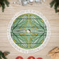 Emerald Green Khotso Mojalefa Poone Tree Skirt Basotho Khotso Blanket Inspired