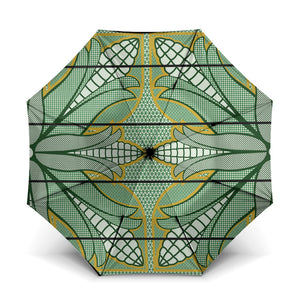 Emerald Green Khotso Mojalefa Poone Umbrella Basotho Khotso Blanket Inspired