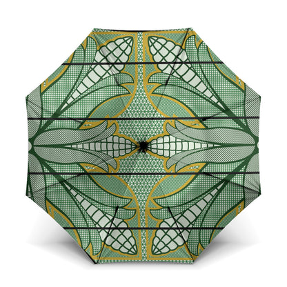 Emerald Green Khotso Mojalefa Poone Umbrella Basotho Khotso Blanket Inspired