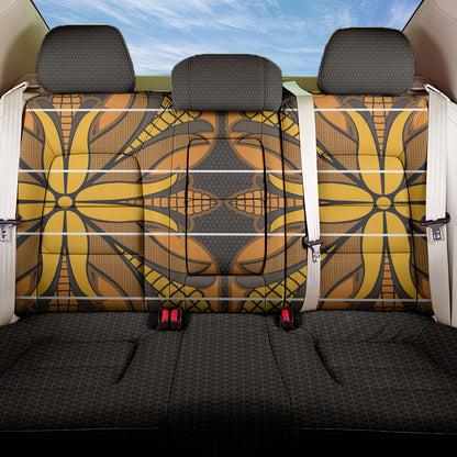 Old Gold Khotso Mojalefa Poone Back Car Seat Cover Basotho Khotso Blanket Inspired