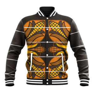 Old Gold Khotso Mojalefa Poone Baseball Jacket Basotho Khotso Blanket Inspired