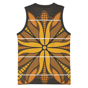 Old Gold Khotso Mojalefa Poone Basketball Jersey Basotho Khotso Blanket Inspired