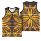 Old Gold Khotso Mojalefa Poone Basketball Jersey Basotho Khotso Blanket Inspired