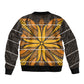 Old Gold Khotso Mojalefa Poone Bomber Jacket Basotho Khotso Blanket Inspired