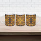 Old Gold Khotso Mojalefa Poone Ceramic Mug Basotho Khotso Blanket Inspired