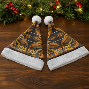 Old Gold Khotso Mojalefa Poone Christmas Santa Hat Basotho Khotso Blanket Inspired