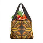 Old Gold Khotso Mojalefa Poone Grocery Bag Basotho Khotso Blanket Inspired