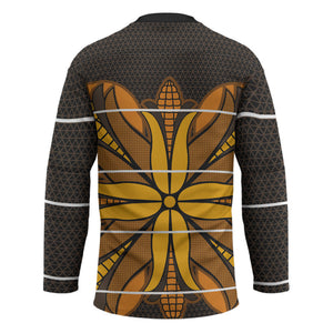 Old Gold Khotso Mojalefa Poone Hockey Jersey Basotho Khotso Blanket Inspired