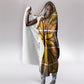 Old Gold Khotso Mojalefa Poone Hooded Blanket Basotho Khotso Blanket Inspired