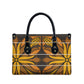 Old Gold Khotso Mojalefa Poone Leather Bag Basotho Khotso Blanket Inspired
