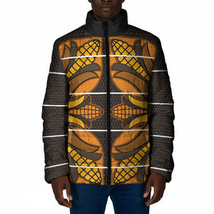 Old Gold Khotso Mojalefa Poone Padded Jacket Basotho Khotso Blanket Inspired