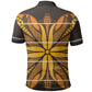 Old Gold Khotso Mojalefa Poone Polo Shirt Basotho Khotso Blanket Inspired