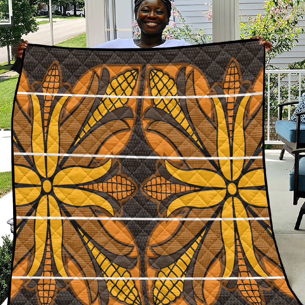 Old Gold Khotso Mojalefa Poone Quilt Basotho Khotso Blanket Inspired