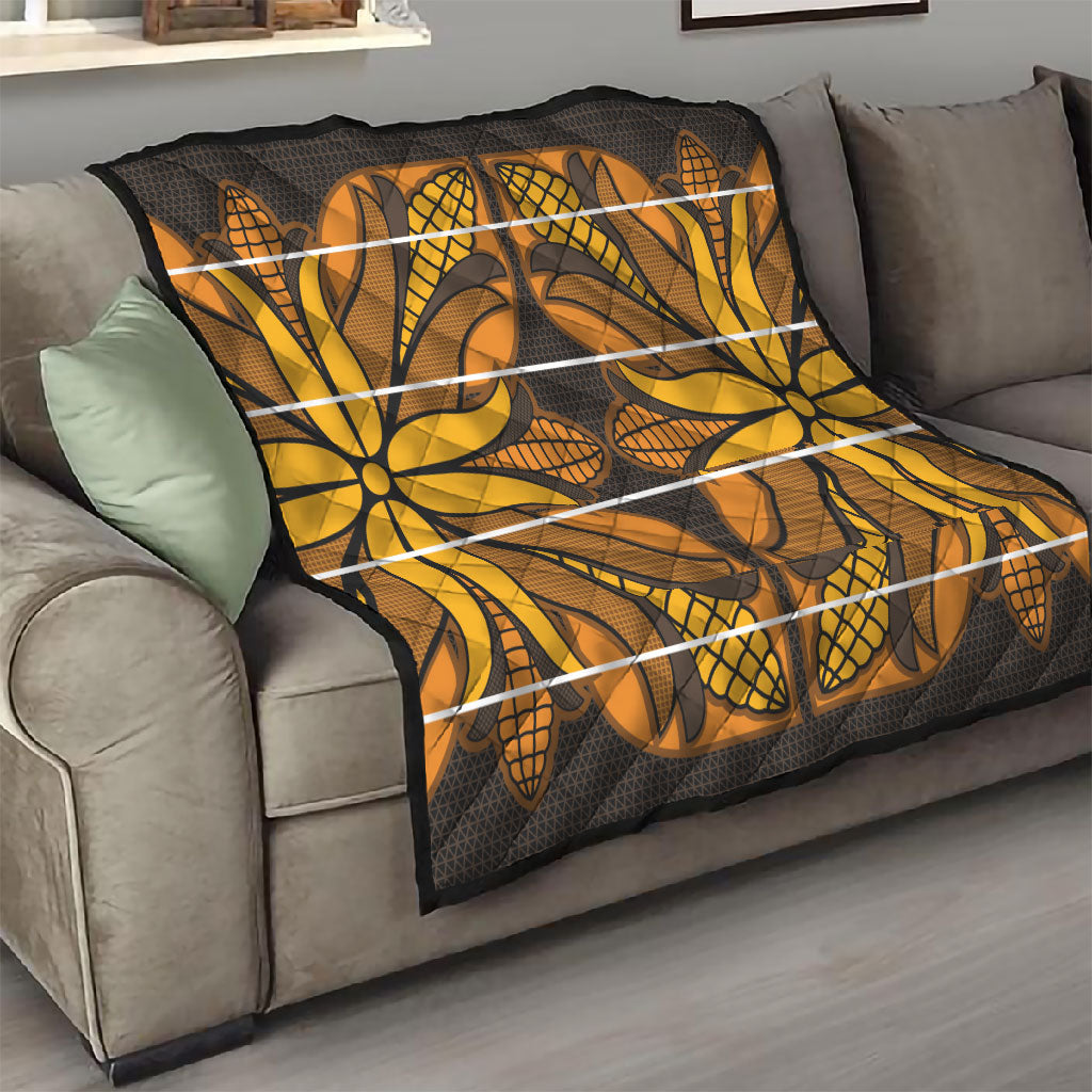 Old Gold Khotso Mojalefa Poone Quilt Basotho Khotso Blanket Inspired