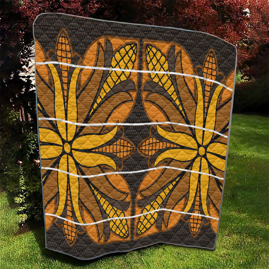 Old Gold Khotso Mojalefa Poone Quilt Basotho Khotso Blanket Inspired