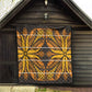 Old Gold Khotso Mojalefa Poone Quilt Basotho Khotso Blanket Inspired