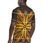 Old Gold Khotso Mojalefa Poone Rugby Jersey Basotho Khotso Blanket Inspired