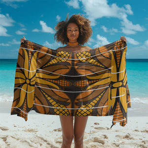 Old Gold Khotso Mojalefa Poone Sarong Basotho Khotso Blanket Inspired