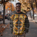 Old Gold Khotso Mojalefa Poone Sweatshirt Basotho Khotso Blanket Inspired
