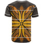 Old Gold Khotso Mojalefa Poone T shirt Basotho Khotso Blanket Inspired