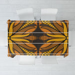 Old Gold Khotso Mojalefa Poone Tablecloth Basotho Khotso Blanket Inspired