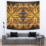 Old Gold Khotso Mojalefa Poone Tapestry Basotho Khotso Blanket Inspired