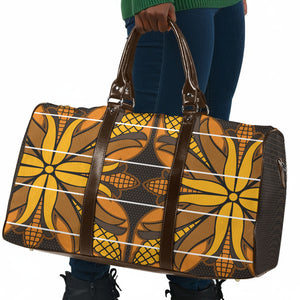 Old Gold Khotso Mojalefa Poone Travel Bag Basotho Khotso Blanket Inspired