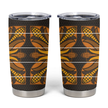 Old Gold Khotso Mojalefa Poone Tumbler Cup Basotho Khotso Blanket Inspired