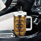 Old Gold Khotso Mojalefa Poone Tumbler With Handle Basotho Khotso Blanket Inspired