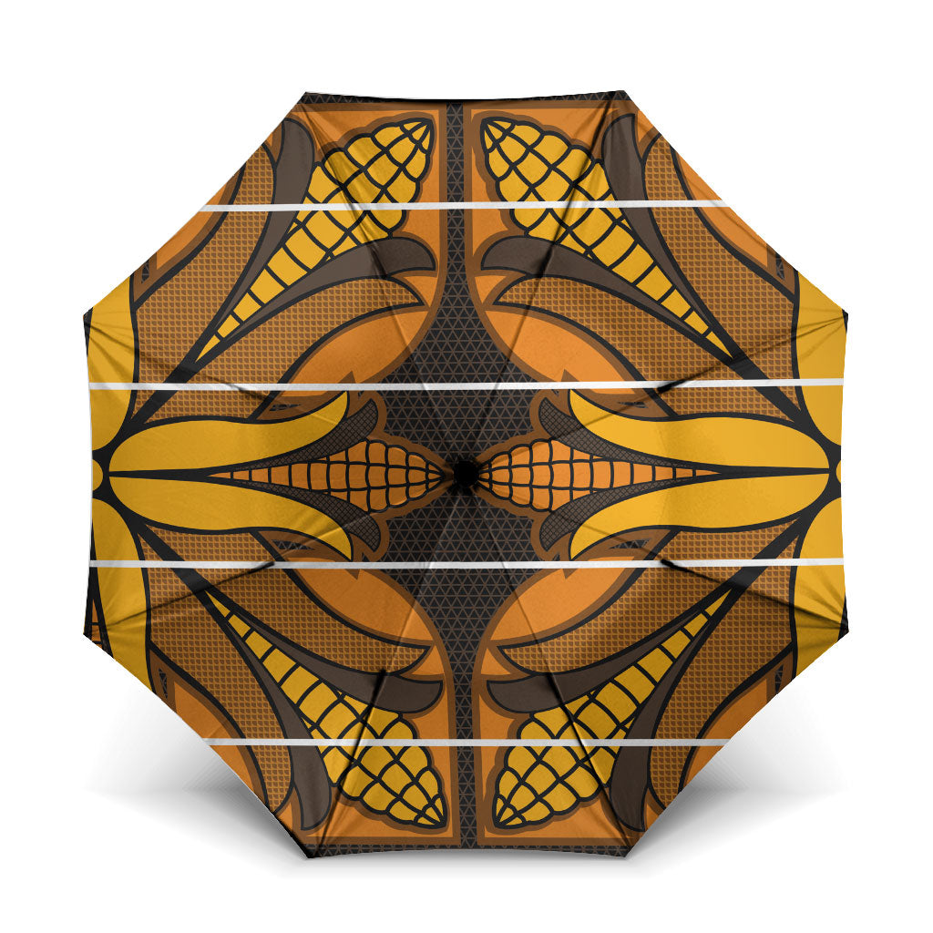 Old Gold Khotso Mojalefa Poone Umbrella Basotho Khotso Blanket Inspired