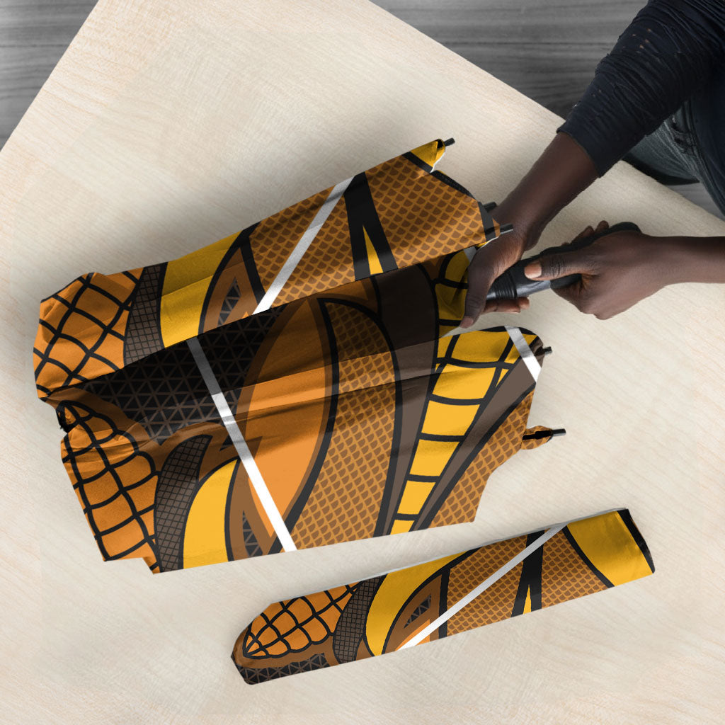 Old Gold Khotso Mojalefa Poone Umbrella Basotho Khotso Blanket Inspired
