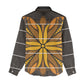 Old Gold Khotso Mojalefa Poone Women Casual Shirt Basotho Khotso Blanket Inspired