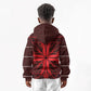 Scarlet Red Khotso Mojalefa Poone Kid Hoodie Basotho Khotso Blanket Inspired