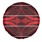 Scarlet Red Khotso Mojalefa Poone Spare Tire Cover Basotho Khotso Blanket Inspired