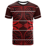 Scarlet Red Khotso Mojalefa Poone T shirt Basotho Khotso Blanket Inspired