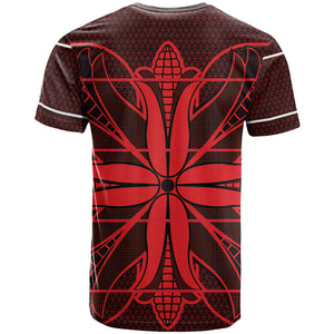 Scarlet Red Khotso Mojalefa Poone T shirt Basotho Khotso Blanket Inspired