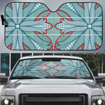 Turquoise Khotso Mojalefa Poone Auto Sun Shade Basotho Khotso Blanket Inspired