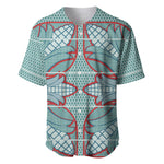 Turquoise Khotso Mojalefa Poone Baseball Jersey Basotho Khotso Blanket Inspired