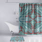 Turquoise Khotso Mojalefa Poone Bathroom Set Basotho Khotso Blanket Inspired