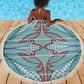 Turquoise Khotso Mojalefa Poone Beach Blanket Basotho Khotso Blanket Inspired