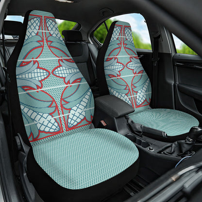 Turquoise Khotso Mojalefa Poone Car Seat Cover Basotho Khotso Blanket Inspired