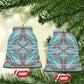 Turquoise Khotso Mojalefa Poone Ceramic Ornament Basotho Khotso Blanket Inspired