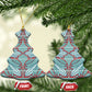 Turquoise Khotso Mojalefa Poone Ceramic Ornament Basotho Khotso Blanket Inspired