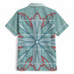 Turquoise Khotso Mojalefa Poone Hawaiian Shirt Basotho Khotso Blanket Inspired