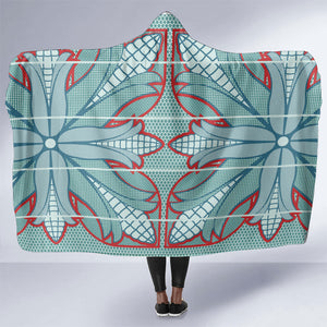 Turquoise Khotso Mojalefa Poone Hooded Blanket Basotho Khotso Blanket Inspired