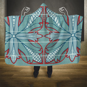 Turquoise Khotso Mojalefa Poone Hooded Blanket Basotho Khotso Blanket Inspired